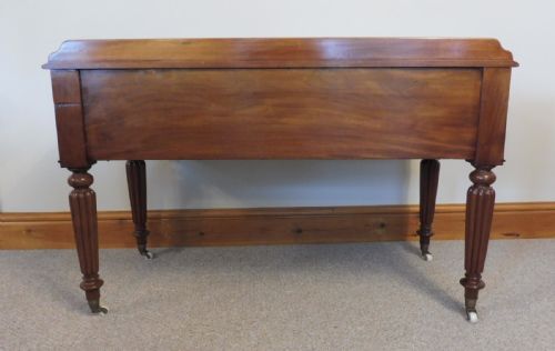 VICTORIAN MAHOGANY DESK - ADDITIONAL PHOTO 7