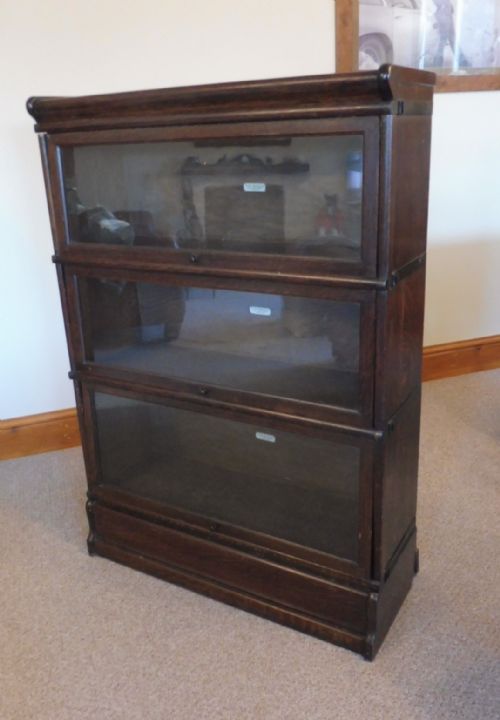 oak globe wernicke lawyers bookcase - CATEGORY: ANTIQUE BOOKCASES - DATED EDWARDIAN