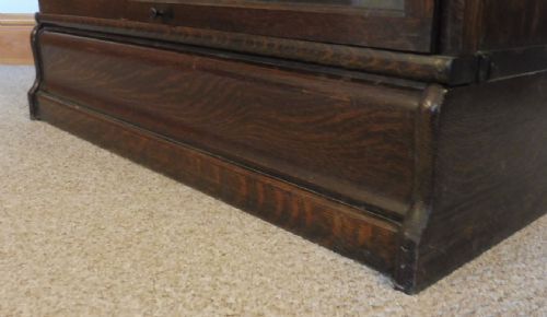 OAK GLOBE WERNICKE LAWYERS BOOKCASE - ADDITIONAL PHOTO 9