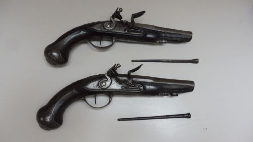 PAIR OF FRENCH FLINTLOCK PISTOLS - ADDITIONAL PHOTO 23