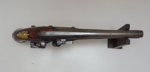 FINE QUALITY YORKSHIRE FLINTLOCK PISTOL - ADDITIONAL PHOTO 4