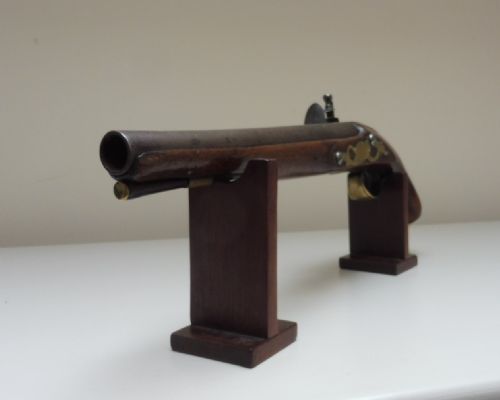 FINE QUALITY YORKSHIRE FLINTLOCK PISTOL - ADDITIONAL PHOTO 10