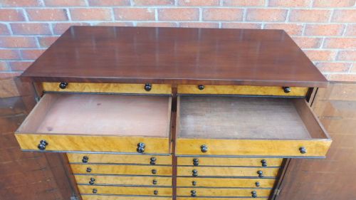 19TH CENTURY COLLECTORS CABINET - ADDITIONAL PHOTO 4