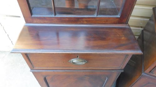 PAIR OF NARROW GEORGIAN ALCOVE BOOKCASES - ADDITIONAL PHOTO 11