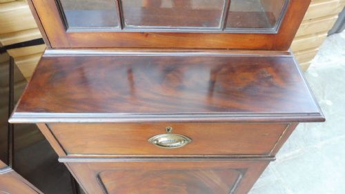 PAIR OF NARROW GEORGIAN ALCOVE BOOKCASES - ADDITIONAL PHOTO 12