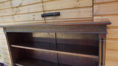 VICTORIAN MAHOGANY BOOKCASE - ADDITIONAL PHOTO 5