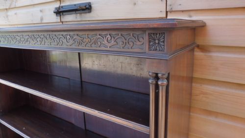 VICTORIAN MAHOGANY BOOKCASE - ADDITIONAL PHOTO 7
