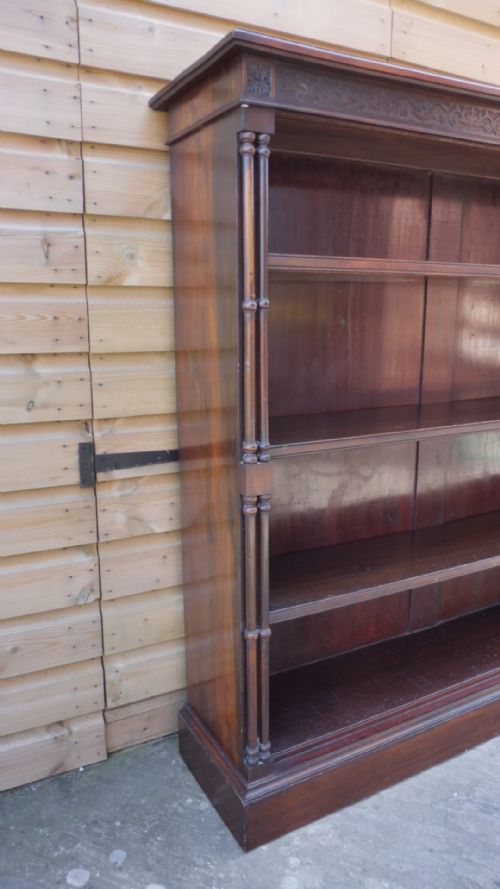 VICTORIAN MAHOGANY BOOKCASE - ADDITIONAL PHOTO 9