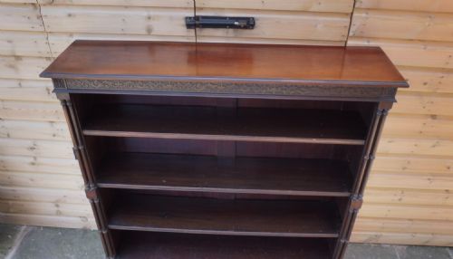 VICTORIAN MAHOGANY BOOKCASE - ADDITIONAL PHOTO 10
