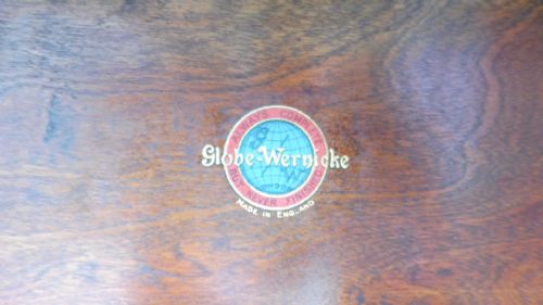 WALNUT GLOBE WERNICKE BOOKCASE - ADDITIONAL PHOTO 10