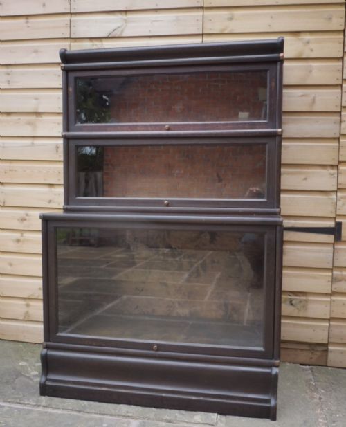 OAK GLOBE WERNICKE SECTIONAL BOOKCASE - ADDITIONAL PHOTO 1