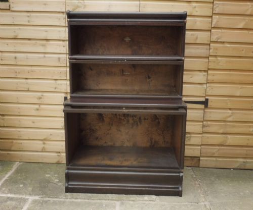OAK GLOBE WERNICKE SECTIONAL BOOKCASE - ADDITIONAL PHOTO 4