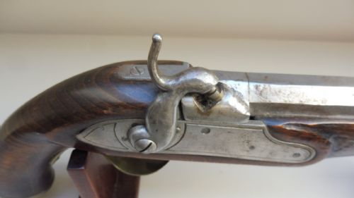 19TH CENTURY PERCUSSION CAVALRY PISTOL - ADDITIONAL PHOTO 1