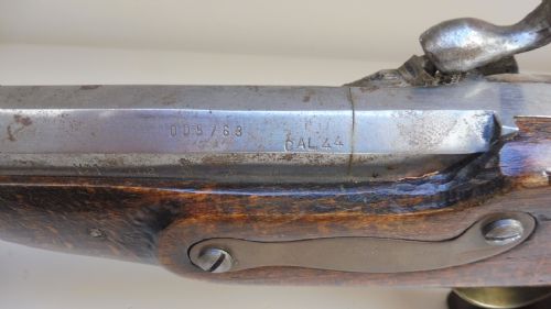 19TH CENTURY PERCUSSION CAVALRY PISTOL - ADDITIONAL PHOTO 4