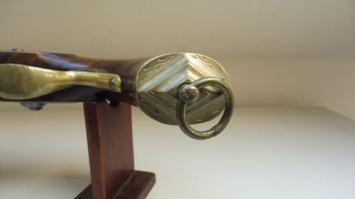 19TH CENTURY PERCUSSION CAVALRY PISTOL - ADDITIONAL PHOTO 6