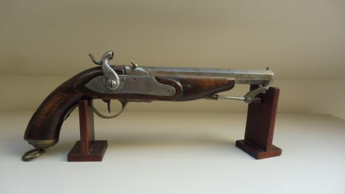 19TH CENTURY PERCUSSION CAVALRY PISTOL - ADDITIONAL PHOTO 11