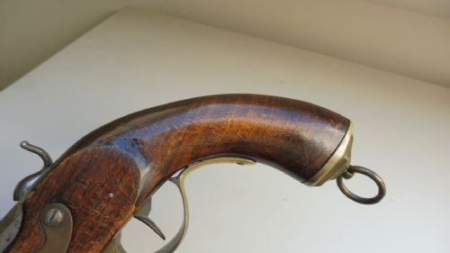 19TH CENTURY PERCUSSION CAVALRY PISTOL - ADDITIONAL PHOTO 14