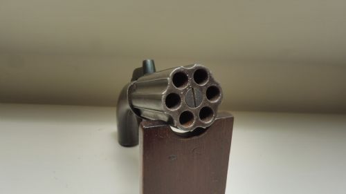 19TH CENTURY PEPPERPOT 6 SHOT PISTOL - ADDITIONAL PHOTO 7