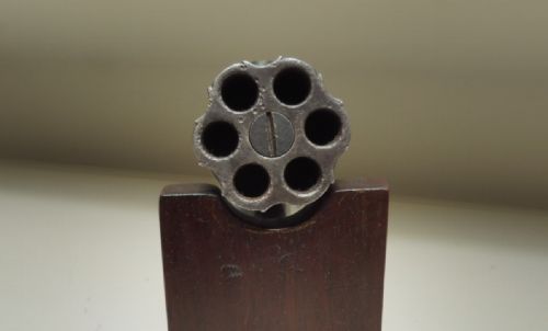 19TH CENTURY PEPPERPOT 6 SHOT PISTOL - ADDITIONAL PHOTO 8