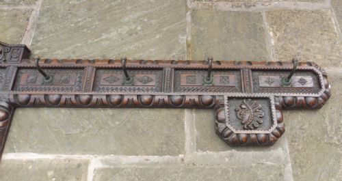 VERY LARGE COUNTRY HOUSE HAT AND COAT RACK - ADDITIONAL PHOTO 1