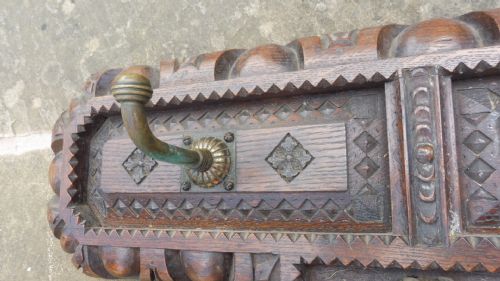 VERY LARGE COUNTRY HOUSE HAT AND COAT RACK - ADDITIONAL PHOTO 5