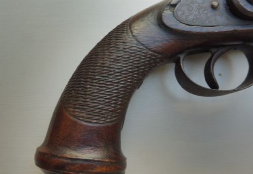 19TH CENTURY PERCUSSION CAVALRY PISTOL - ADDITIONAL PHOTO 6