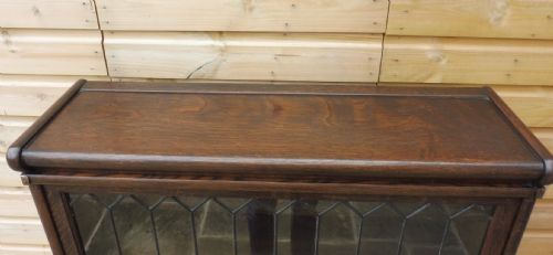 OAK GLOBE WERNICKE BOOKCASE - ADDITIONAL PHOTO 2