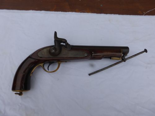 19TH CENTURY TOWER MILITARY PERCUSSION PISTOL - ADDITIONAL PHOTO 2