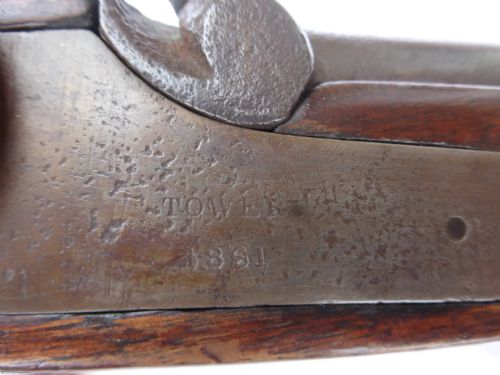 19TH CENTURY TOWER MILITARY PERCUSSION PISTOL - ADDITIONAL PHOTO 11