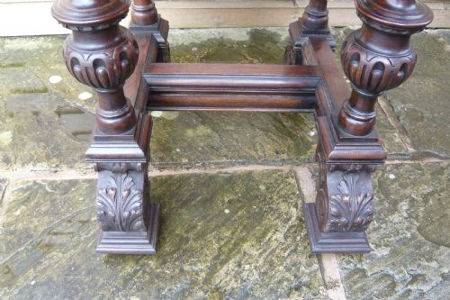 SUPERB QUALITY PAIR OF 19TH CENTURY STANDS TABLES - ADDITIONAL PHOTO 9