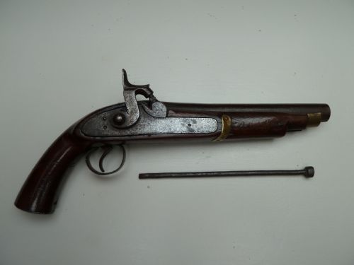 19TH CENTURY GENTLEMENS OR OFFICERS PERCUSSION PISTOL - ADDITIONAL PHOTO 10