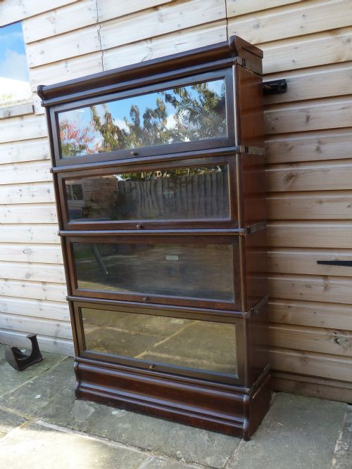 GLOBE WERNICKE STACKING LAWYERS BOOKCASE - ADDITIONAL PHOTO 1