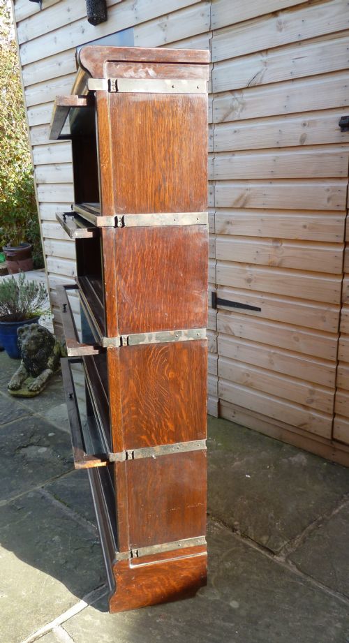 GLOBE WERNICKE STACKING LAWYERS BOOKCASE - ADDITIONAL PHOTO 7