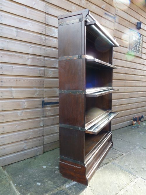 GLOBE WERNICKE STACKING LAWYERS BOOKCASE - ADDITIONAL PHOTO 5