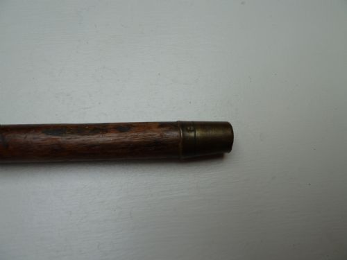 WALKING STICK AND COIN MADE FROM THE SALVAGED WRECK OF LORD NELSONS FIRST FLAGSIP THE FOUDROYANT - ADDITIONAL PHOTO 4