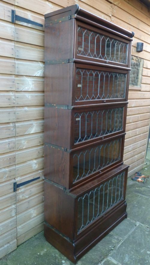 TALL OAK GLOBE WERNICKE LAWYERS BOOKCASE - ADDITIONAL PHOTO 2