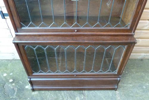 TALL OAK GLOBE WERNICKE LAWYERS BOOKCASE - ADDITIONAL PHOTO 5