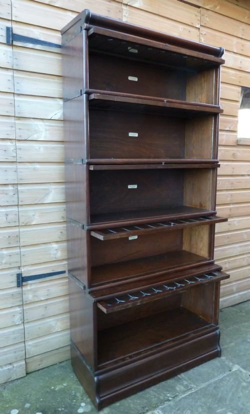 TALL OAK GLOBE WERNICKE LAWYERS BOOKCASE - ADDITIONAL PHOTO 7