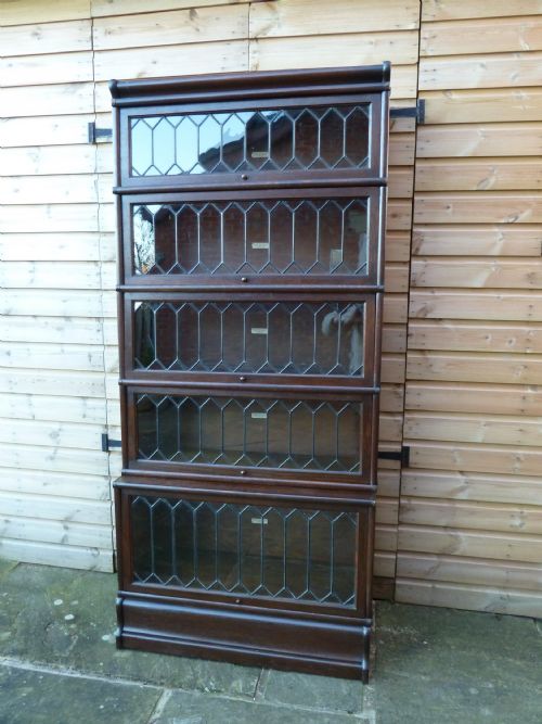TALL OAK GLOBE WERNICKE LAWYERS BOOKCASE - ADDITIONAL PHOTO 1