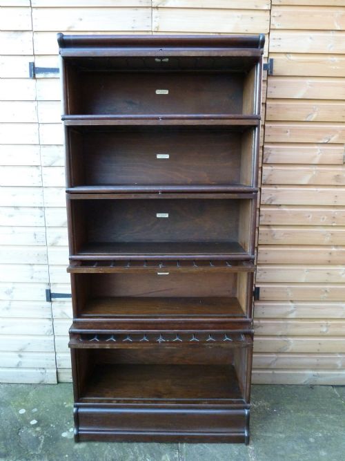 TALL OAK GLOBE WERNICKE LAWYERS BOOKCASE - ADDITIONAL PHOTO 8