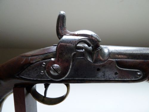 19TH CENTURY TOWER MILITARY PERCUSSION PISTOL - ADDITIONAL PHOTO 1