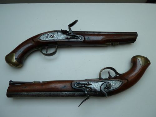 PAIR OF FLINTLOCK DUELING PISTOLS CIRCA 18001820 - ADDITIONAL PHOTO 13