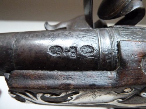 SILVER MOUNTED QUEEN ANNE FLINTLOCK PISTOL - ADDITIONAL PHOTO 4