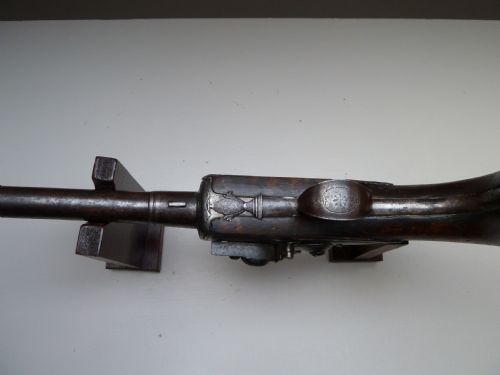 SILVER MOUNTED QUEEN ANNE FLINTLOCK PISTOL - ADDITIONAL PHOTO 6