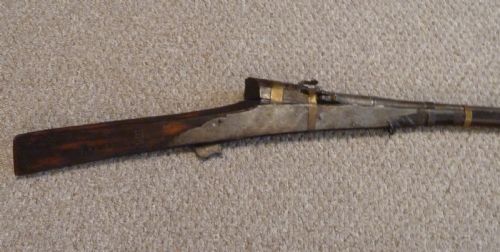 INDIAN MATCHLOCK TORADOR MUSKET - ADDITIONAL PHOTO 1