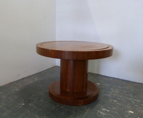 WALNUT ART DECO METAMORPHIC CARD TABLE - ADDITIONAL PHOTO 1