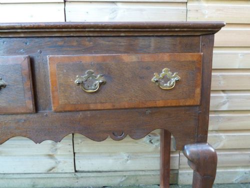 GEORGIAN OAK DRESSER BASE - ADDITIONAL PHOTO 12