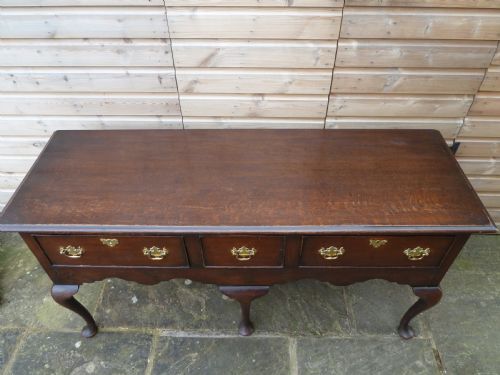 19TH CENTURY OAK DRESSER BASE - ADDITIONAL PHOTO 2