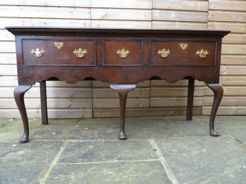 19TH CENTURY OAK DRESSER BASE - ADDITIONAL PHOTO 10