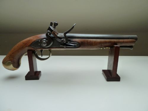 18TH CENTURY FLINTLOCK PISTOL KNUBLEY LONDON